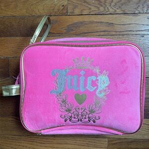 Brand New Juicy Couture PINK Cosmetic Bag